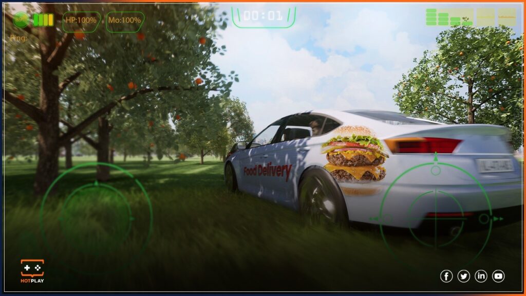 In-game advertising_Food delivery